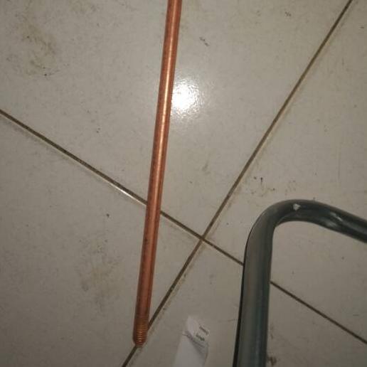 ۞ ROD GROUNDING BESI LAPIS TEMBAGA pjg 1.5 meter besi Murah ♙