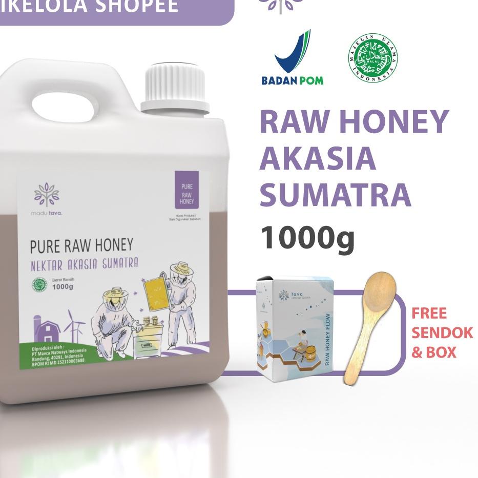 

✨12.12✨ Madu Asli Murni 1kg Tava Grade A Nektar Akasia Sumatra 100% Alami Pure Natural Raw Honey grosir