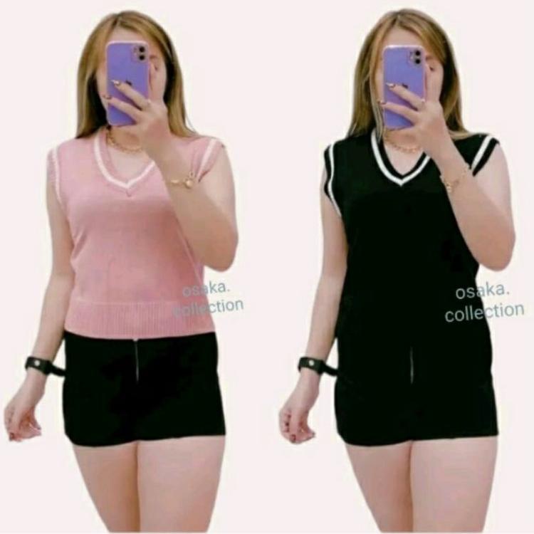COD Rompi Rajut Korea Unisex/Rompi Rajut Pria & Wanita (KODE H8773)