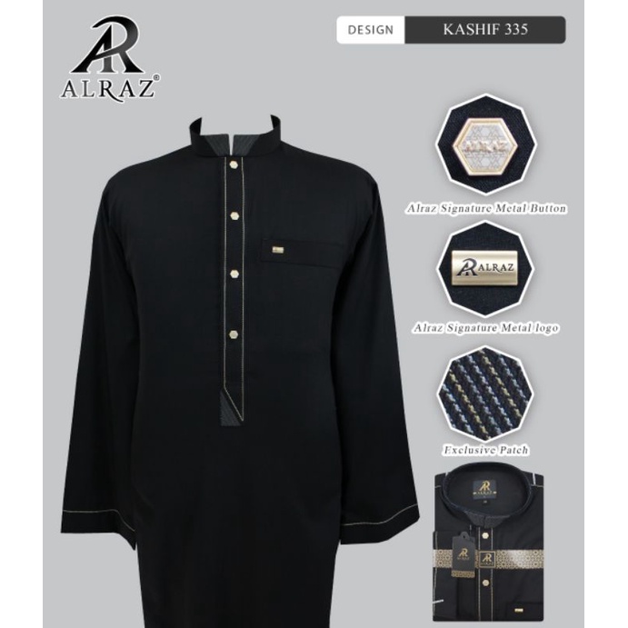 JUBAH ALRAZ DEWASA | JUBAH SAUDI | GAMIS PRIA