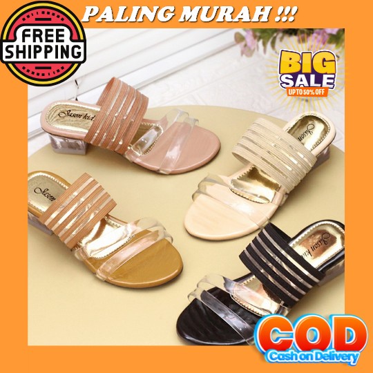 Sandal Pesta Anak Perempuan Usia 5 6 7 8 9 10 Tahun Kasual Murah Sandal Anak Perempuan Sendal Pesta 