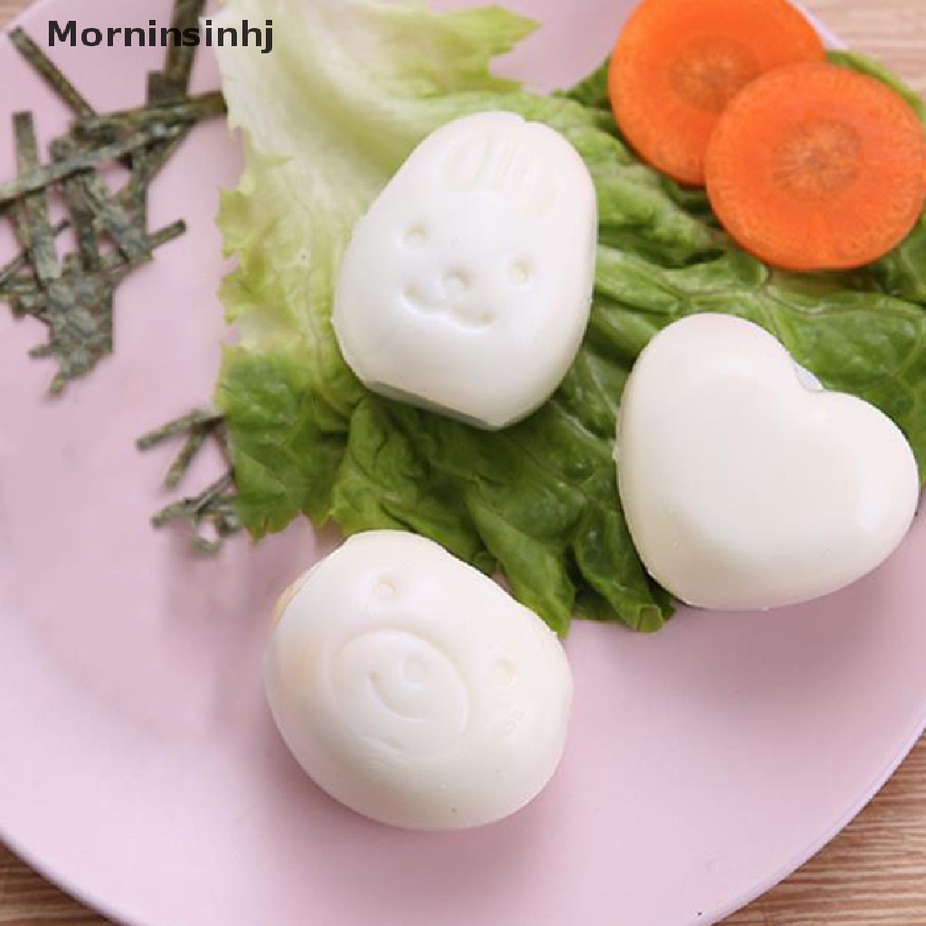 Mornin 2Pcs Bentuk Kartun Telur Rebus Nasi Bola Cetakan Sushi Bento Maker DIY Alat Dapur id