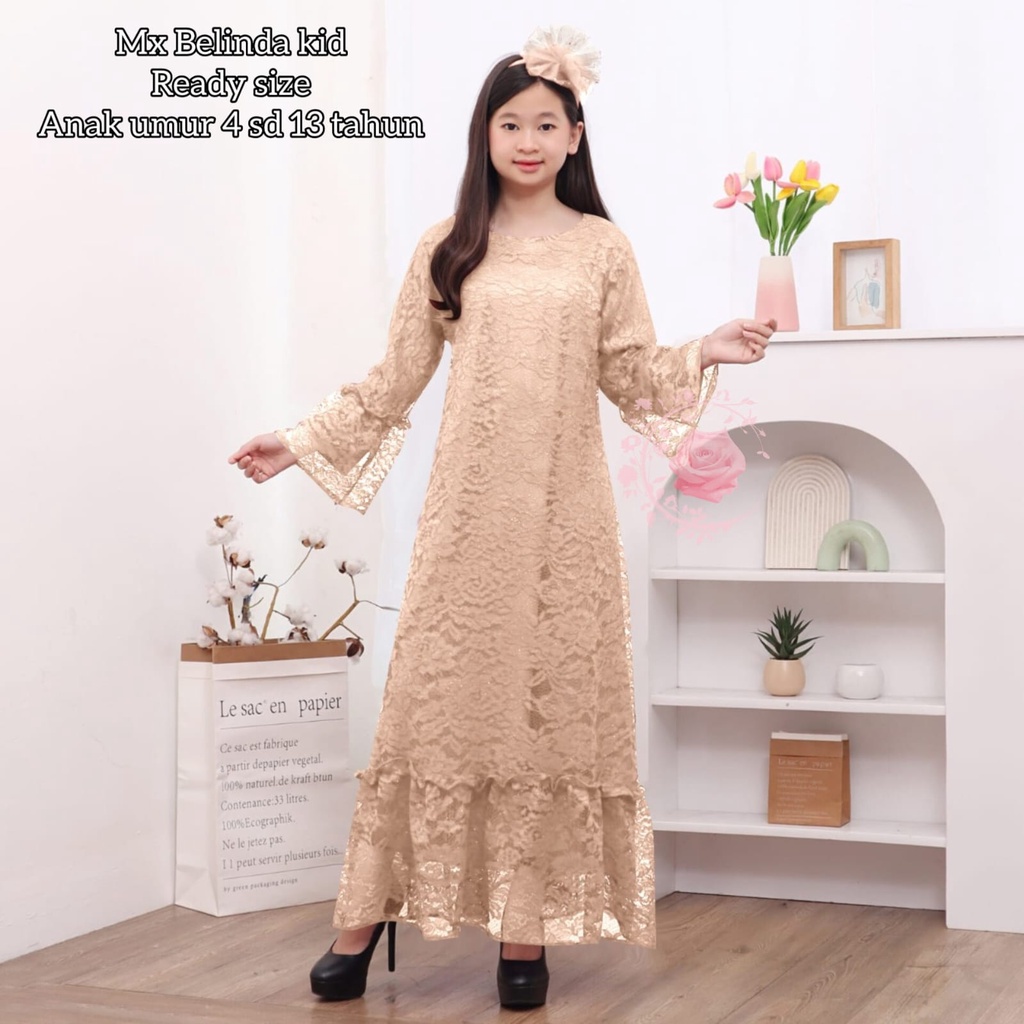 MX BELINDA KIDS / GAMIS ANAK FASHION WANITA TERLARIS / DRESS PESTA TERLARIS TERBARU