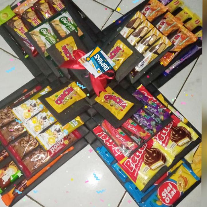 

➼ Explosion box 4 layer+ pull out money ukuran besar ✻