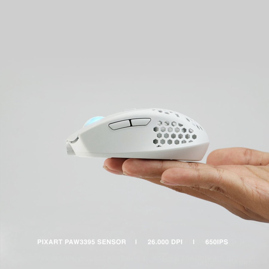 Mouse Rexus Daxa Air Mini Wireless RGB | Mouse Gaming