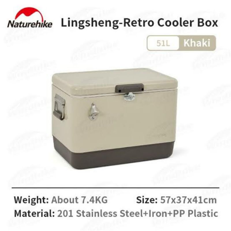 BOX PENDINGIN / COOLER BOX OUTROOR NATUREHIKE CNH22SN005 (51 Liter)