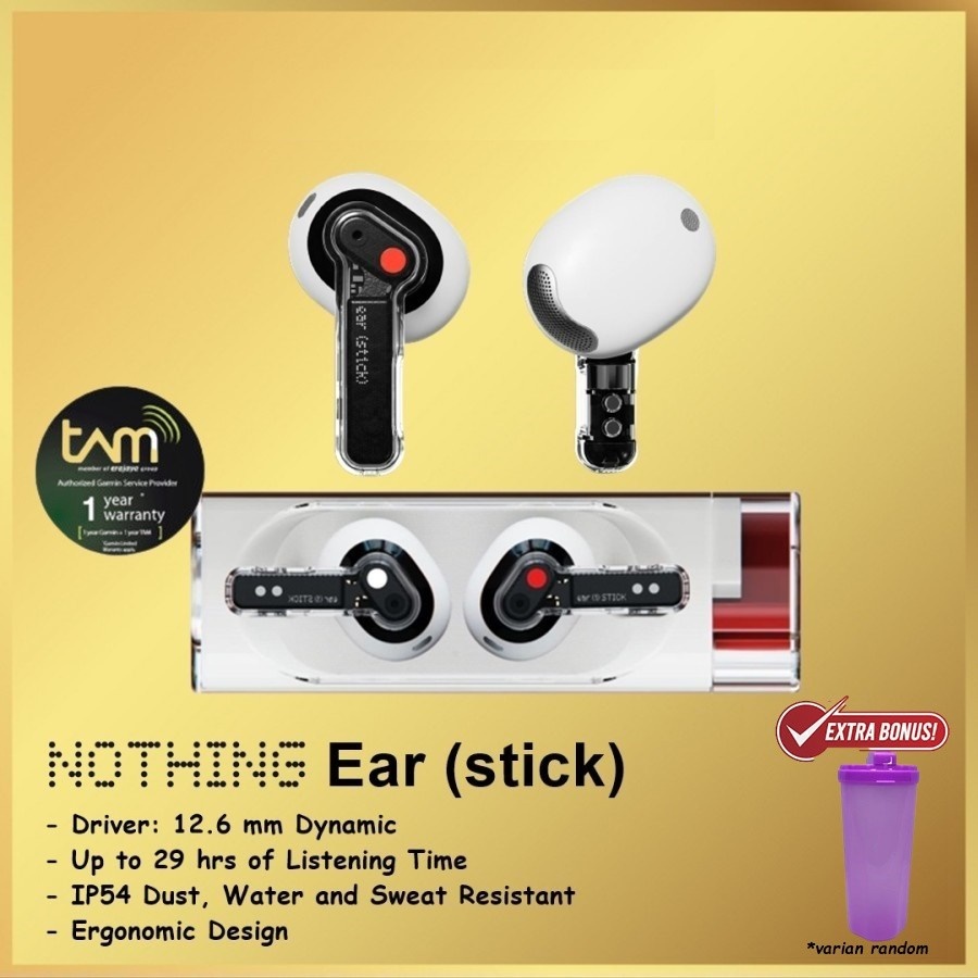 Nothing Ear Stick True Wireless TWS Earbuds Earphones Ear Sticks Ear 1 Ear1