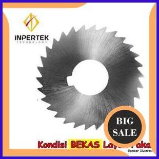 perkakas Sliting Saw 125 HSS Bekas Cutter 125x3x25.4 Cutter HSS Potong Besi 1F3B23