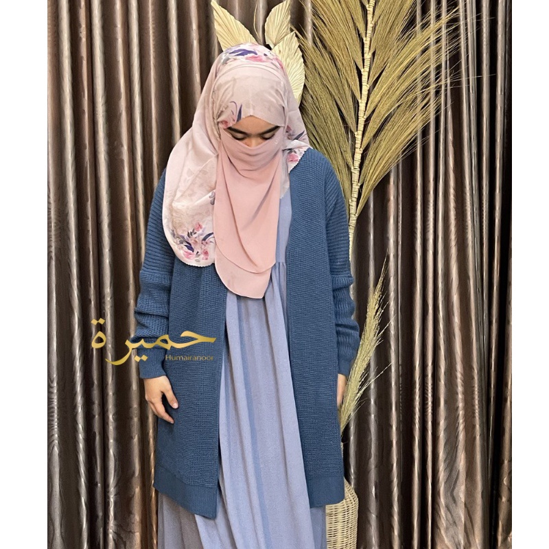 SWEATER CARDIGAN RAJUT TEBAL OVERSIZE CABLE LONG CARDI PREMIUM KNIT TERBARU HNO