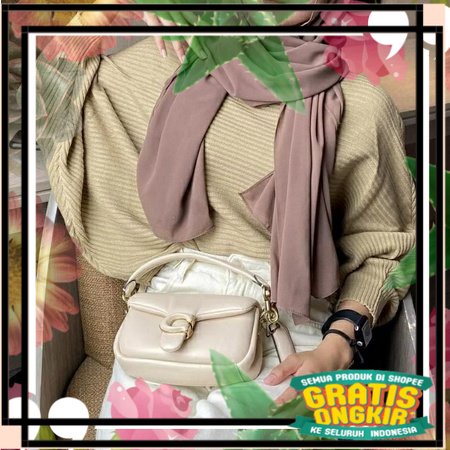 Fashion Blouse Batwing Rajut  Premium Oversize Polos / tuniq