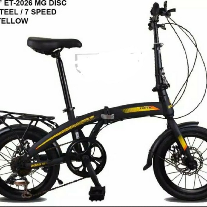 Sepeda Lipat 16 Exotic 2026 Mg Disc Brake #Original