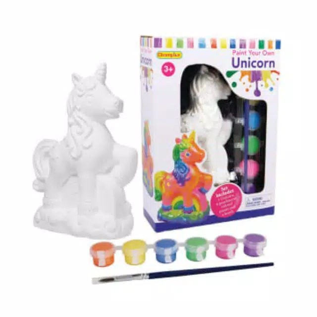 

DISKON/ Pretty Missy DIY Paint Your Own Unicorn Coloring Set Lukis Mewarnai