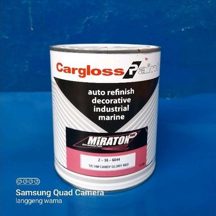 Cat Cargloss Miraton 6044 Candy Glory Red / Merah Candytone Honda