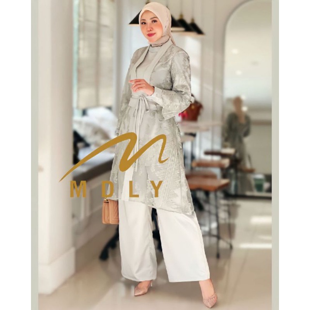 Fashion Setelan Wanita Terbaru Neira Set By Mdly Gold Baylosshop