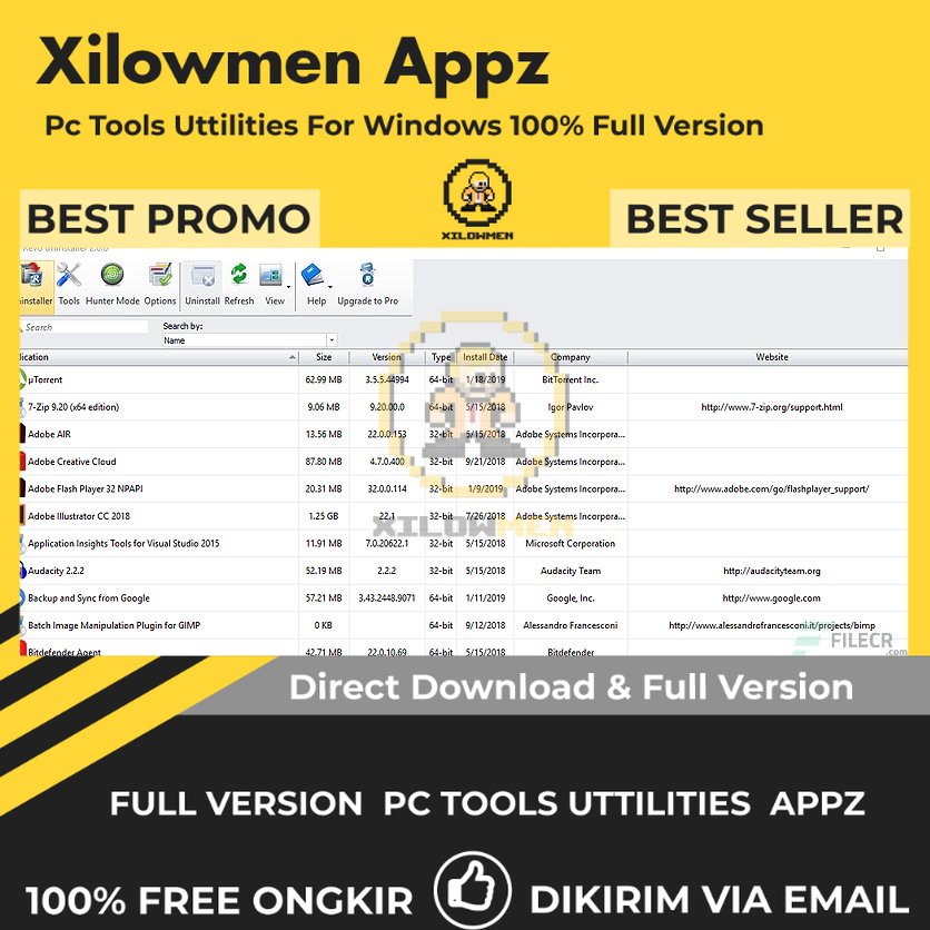 [Full Version] Revo Uninstaller Free Pro PC Tools Software Utilities Lifetime Win OS