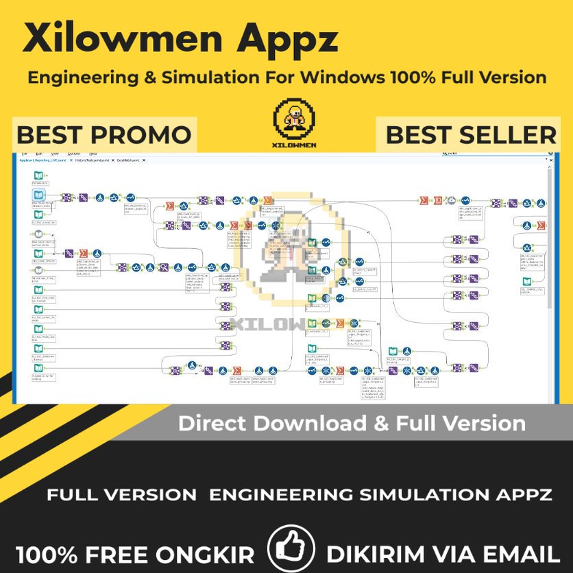 [Full Version] ALTERYX DESIGNER 20 Pro Engineering Software Lifetime Win OS