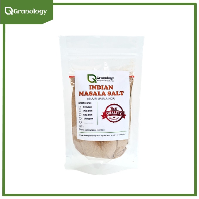 Garam Masala India / Indian Masala Salt (100 gram) by Granology