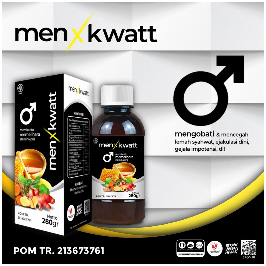 Menxkwatt Men Kuat Madu Kejantanan ANH Original