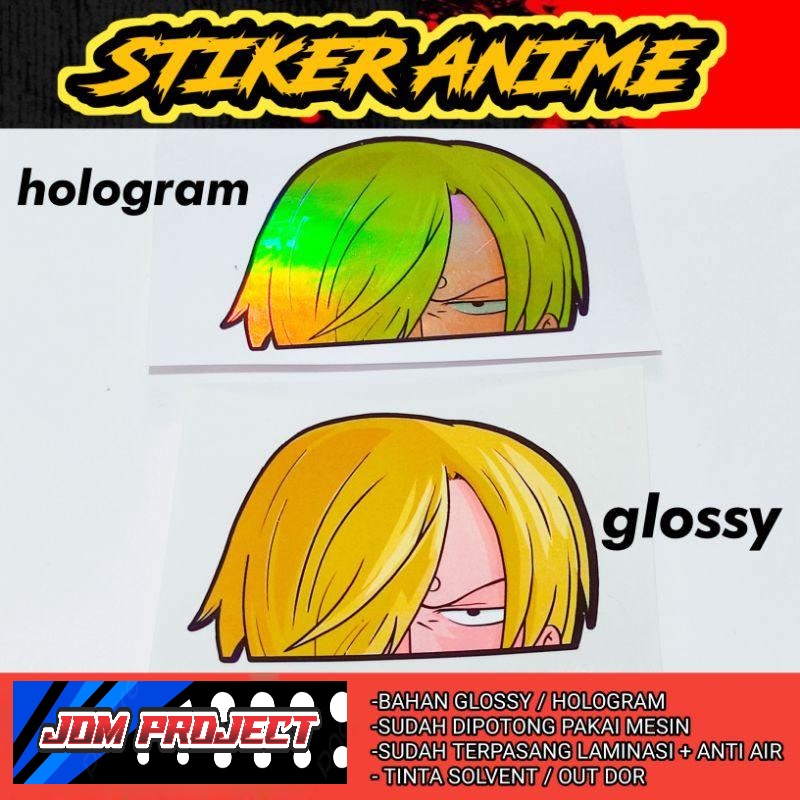 

Stiker anime sanji