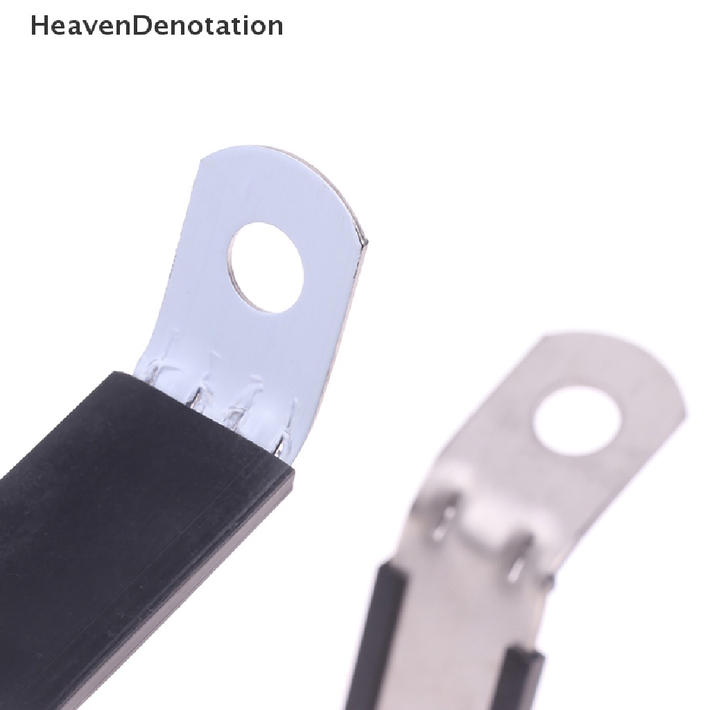 [HeavenDenotation] Carbon Finer Penjepit Knalpot Motor muffler Mount Clamp Strap Hexagonal HDV