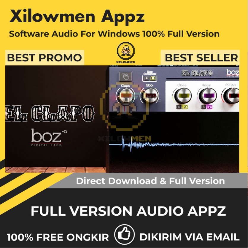 [Full Version] Boz Digital Labs El Clapo Pro Lifetime Audio Software WIN OS