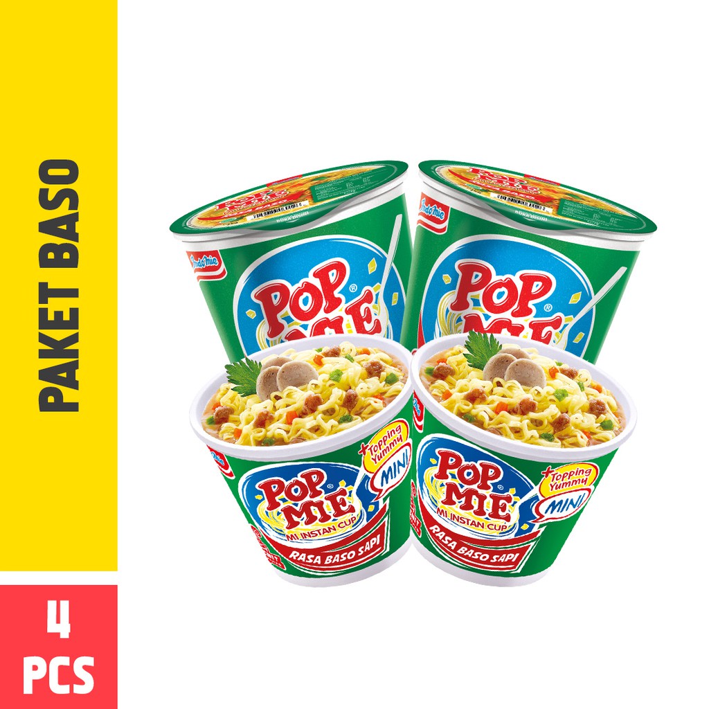 

Pop Mie Paket Baso 4pcs 226gr