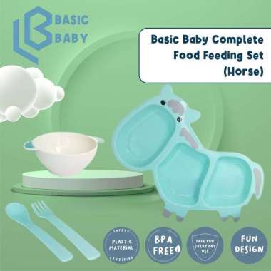 Basic Baby - Complete Food Feeding Set