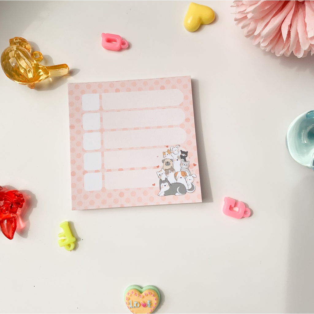 【GOGOMART】Kertas Memo Memopad Memo Notepad / Memo Catatan Bukan Sticky Notes Tempel - MM017