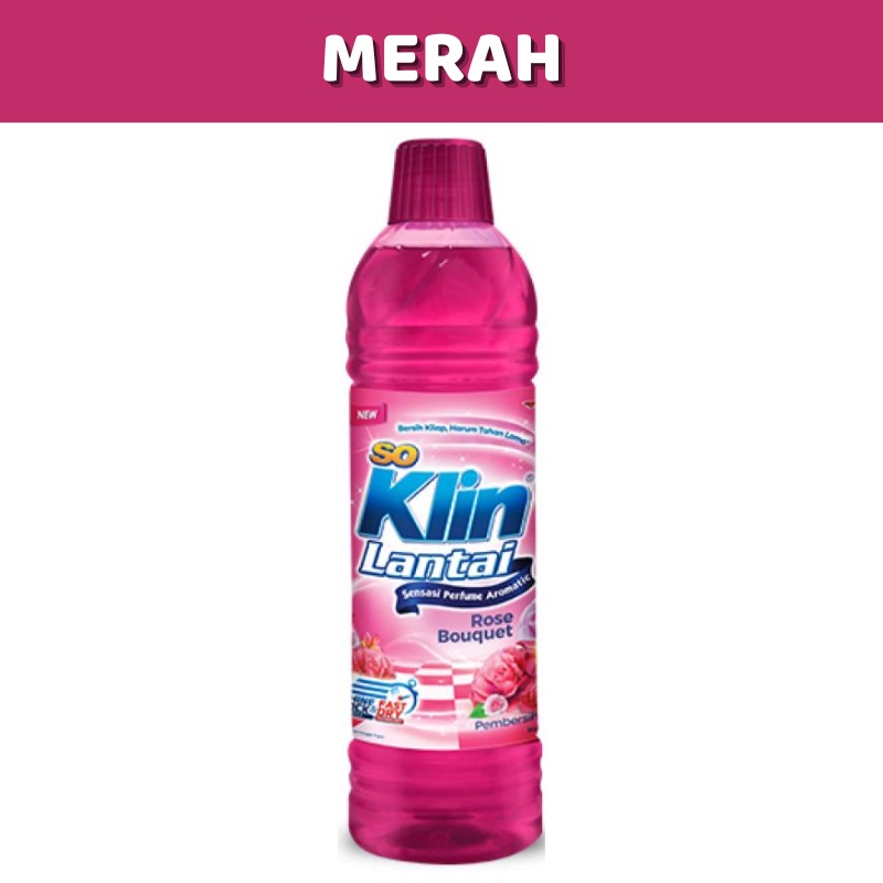 Soklin Lantai 900ml Kemasan Botol