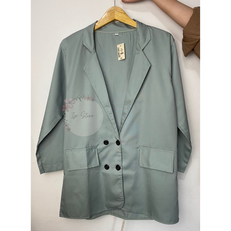 Ara Blazer Oversize Premium / Blazer Wanita Korea / Blazer Moscrepe Trendy Wanita Terbaru / Jas Wanita