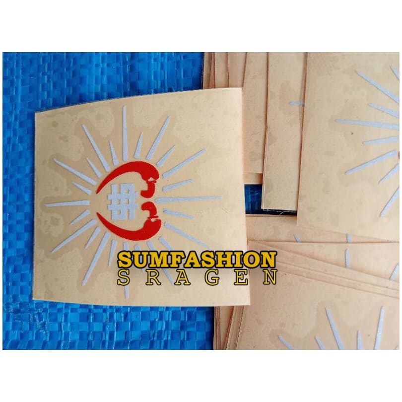 Sticker Printing Setia Hati Winongo - Stiker Persaudaraan SH  - Logo PSHW Hati Bersinar