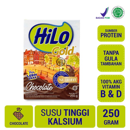 

HILO GOLD CHOCOLATE 250GR