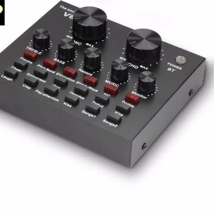 ❈ soundcard v8 Mixer External Soundcard V8 Audio / Audio USB External ➢