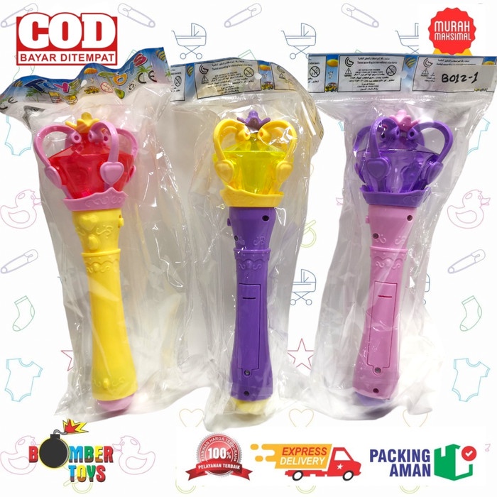 MAINAN ANAK TONGKAT PERI MAGIC MUSIC FLASH STIK LAMPU PRINCESS STICK