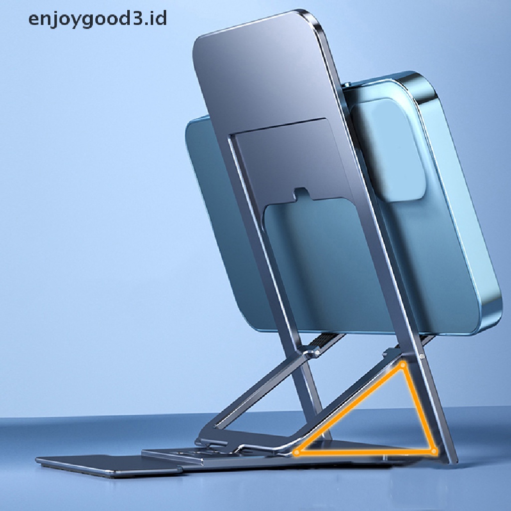 【 Rready Stock 】 Universal Desktop Mobile Phone Holder Stand for IPhone IPad Adjustable Tablet Foldable Table Cell Phone Desk Stand Holder （ ID ）