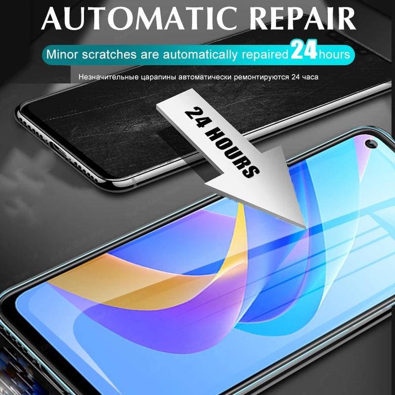 3pcs Full Cover Pelindung Layar Gel Film Untuk OPPO A5 A9 A11 A12 A15 A16 A16S A31 A33 A52 A72 A92 A53 A54 A55 A56 A57 A74 A94 A92S A95 A91 A93 Hydrogel Film