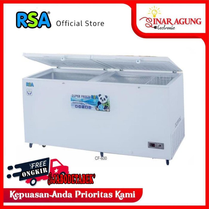 RSA Freezer Box CF 600 - Chest Freezer CF-600 Kapasitas 600 Liter