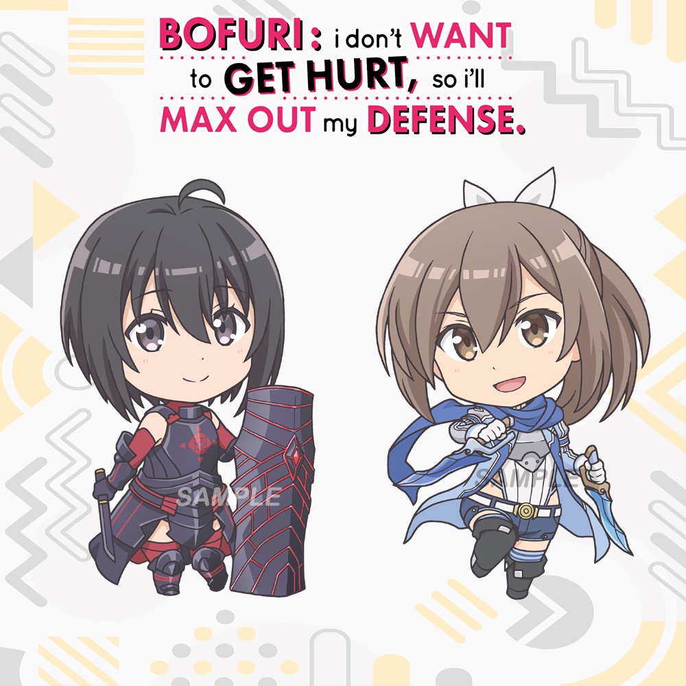 Gantungan Kunci Maple BOFURI - Keychain Anime Bofuri - Ganci Acrylic