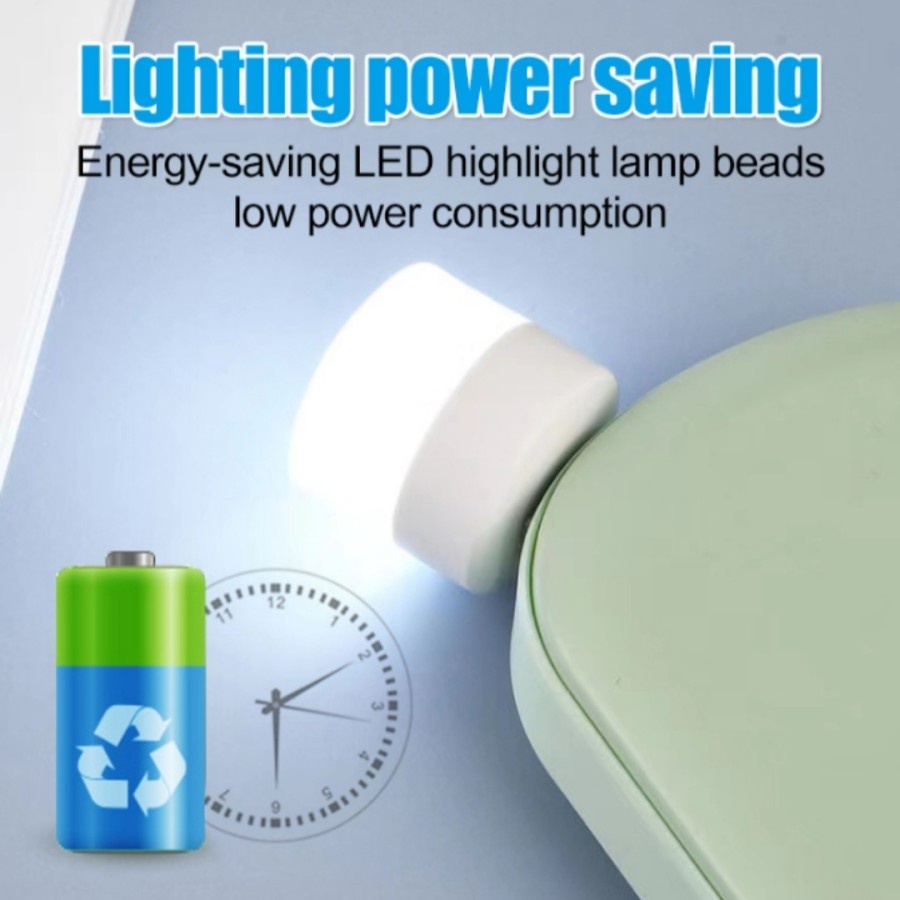 

Lampu LED USB Mini - Lampu Tidur Lampu Baca Sleep Lamp Emergency Light USB