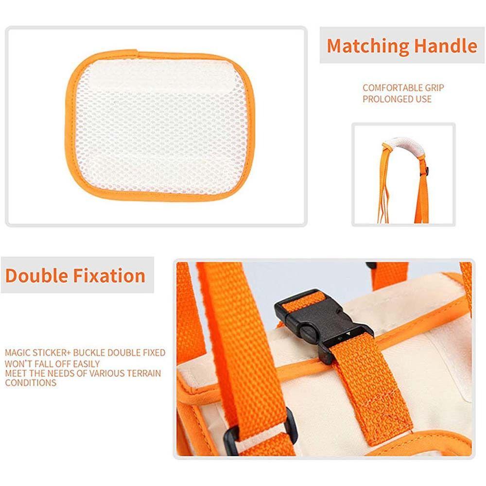 REBUY Rebuy Dog Support Harness With Handle Adjustable Untuk Cedera Sendi Lama Anjing Punggung Kaki Dukungan Pinggul Anjing Angkat Harness Berjalan Berdiri Pet Recovery Vest