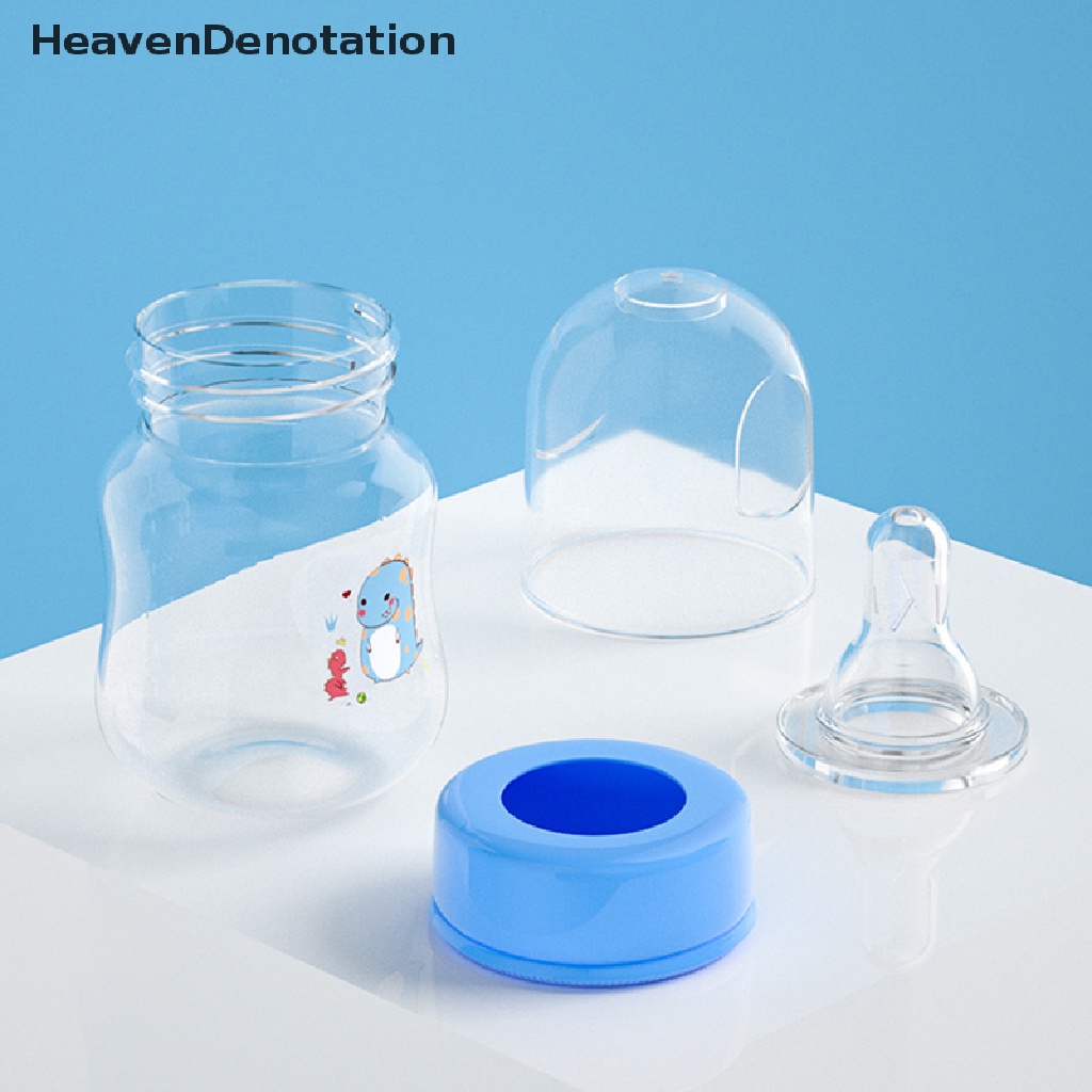 [HeavenDenotation] 60ml Baby Newborn Mini Portable Feeding Nursing Bottle BPA Free Aman Bayi Menyusui Nipple Care Botol Susu Jus Buah HDV