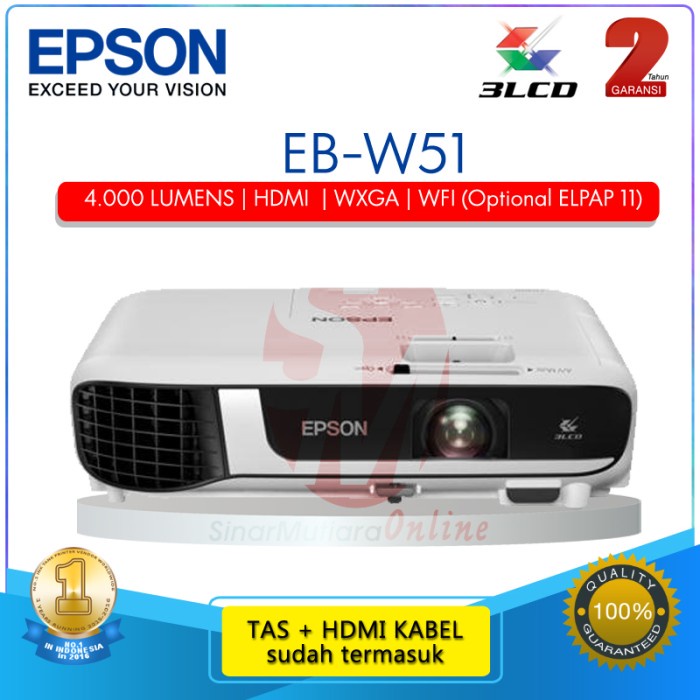 

[[JNT COD]] Projector Epson EB W51