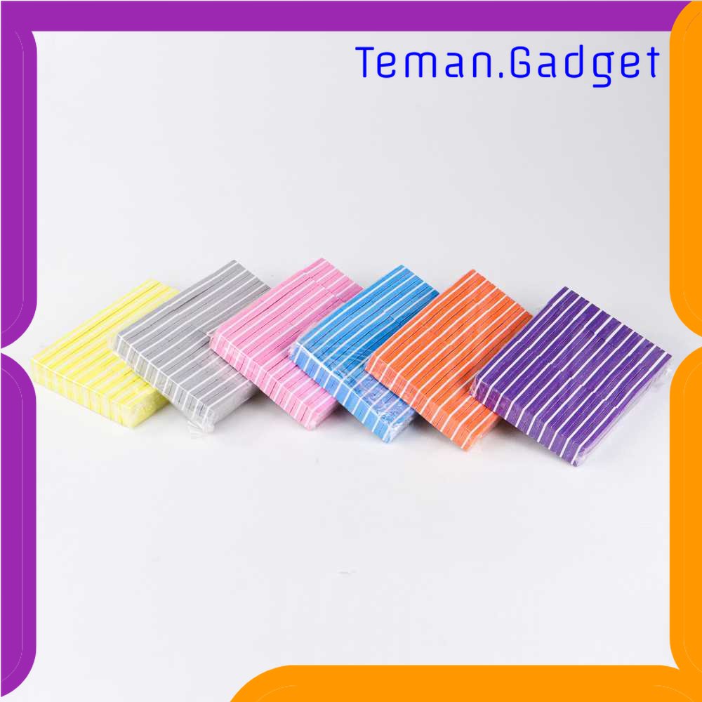 TG - PRW FUMOSIK Balok Kikir Kuku Nail Polishing Block Manicure 50PCS - GCA-076