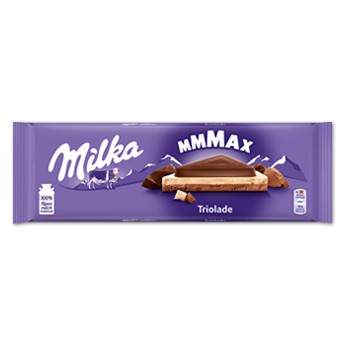 Coklat Milka Chocolate Bar Mmmax Triolade 280 Gram