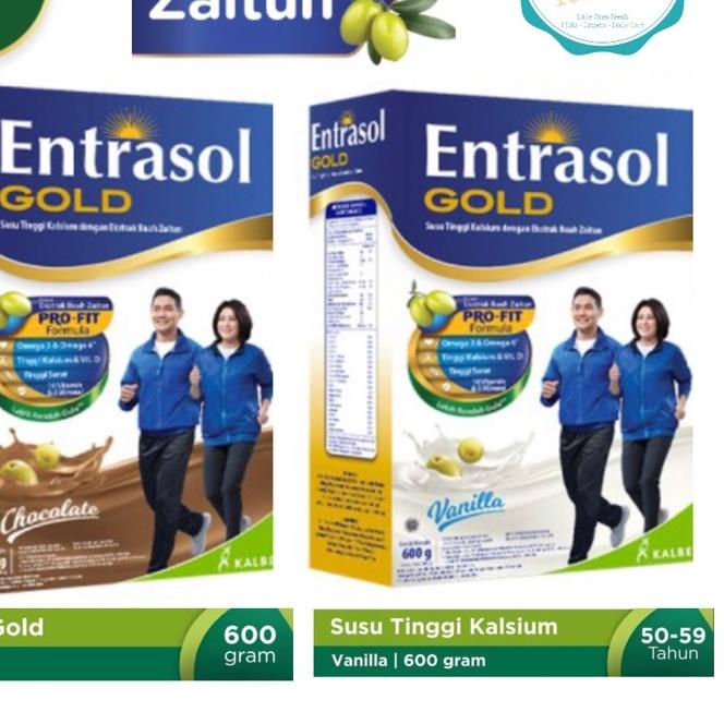 

➬ Entrasol Gold Vanila & Coklat 600 gram ←