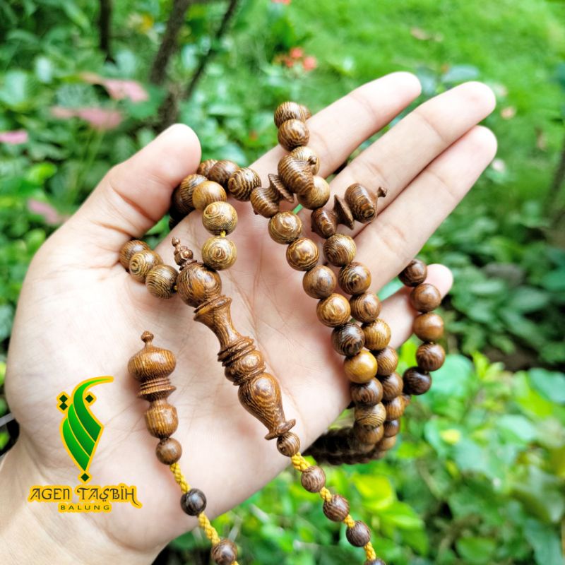 Tasbih Kayu Johar terbaru size 8mm asli original