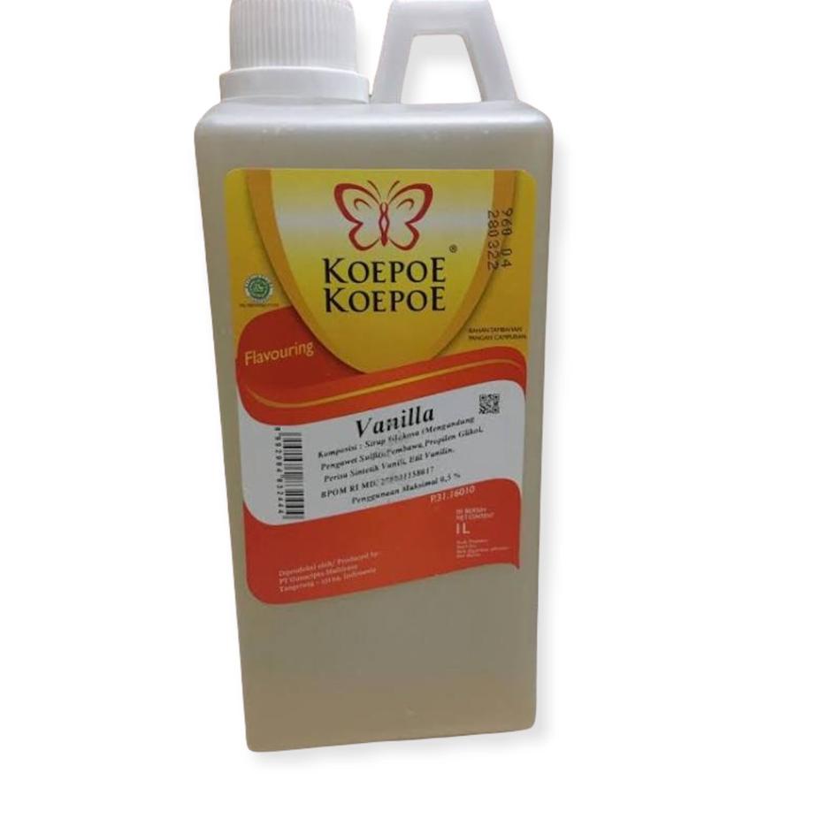 

✻ Koepoe Koepoe Pasta Vanila 1 Liter Perisa Vanili ☆