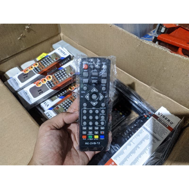 Remote set top box universal