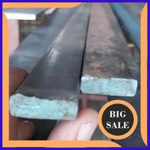 last stok Plat Strip Besi 25mm Tebal 8mm Panjang 50cm 1F3B23