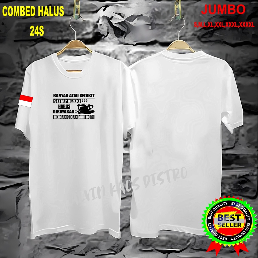 APPS Promo Diskon Kaos BENDERA BANYAK ATAU SEDIKIT Kaos Terlaris Kualitas Terjamin/Kaos Murah /Pakaian Pria pakaian Wanita/Kaos Distro Pria Kaos Promo/Best Seller